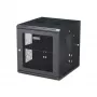 StarTech.com armario de red de montaje en pared 4 postes 12U con bandeja 1U, rack de servidor de pared abatible de 19