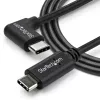 Cable USB-C StarTech.com en ángulo recto - M/M - 1 m (3 ft.) - USB 2.0