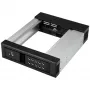 Bahía de intercambio en caliente StarTech.com de 5,25 a 3,5 para discos duros - para unidades SATA/SAS de 3,5 inch - sin bandeja - aluminio