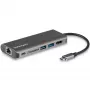 Adaptador multipuerto USB-C StarTech.com, dock USB-C portátil a HDMI 4K, hub USB 3.0 de 2 puertos, SD/SDHC, GbE, 60W PD Pass-Through - USB Type-C/Thunderbolt 3 - SUSTITUIDO POR DKT30CHSDPD1