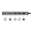Adaptador multipuerto USB-C StarTech.com, dock USB-C portátil a HDMI 4K, hub USB 3.0 de 2 puertos, SD/SDHC, GbE, 60W PD Pass-Through - USB Type-C/Thunderbolt 3 - SUSTITUIDO POR DKT30CHSDPD1