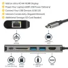 Adaptador multipuerto USB-C StarTech.com, dock USB-C portátil a HDMI 4K, hub USB 3.0 de 2 puertos, SD/SDHC, GbE, 60W PD Pass-Through - USB Type-C/Thunderbolt 3 - SUSTITUIDO POR DKT30CHSDPD1