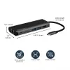 Adaptador multipuerto USB-C StarTech.com, dock USB-C portátil a HDMI 4K, hub USB 3.0 de 2 puertos, SD/SDHC, GbE, 60W PD Pass-Through - USB Type-C/Thunderbolt 3 - SUSTITUIDO POR DKT30CHSDPD1