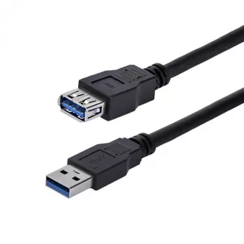 Cable de extensión SuperSpeed USB 3.0 A a A StarTech.com de 1m negro - M/H