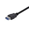 Cable de extensión SuperSpeed USB 3.0 A a A StarTech.com de 1m negro - M/H