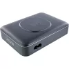 InLine Qi Powerstation Multiport cargador, 4x USB-C + 2x USB-A, GaN 100 W, carga inalámbrica 15 W, negro (31517K)