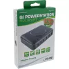 InLine Qi Powerstation Multiport cargador, 4x USB-C + 2x USB-A, GaN 100 W, carga inalámbrica 15 W, negro (31517K)