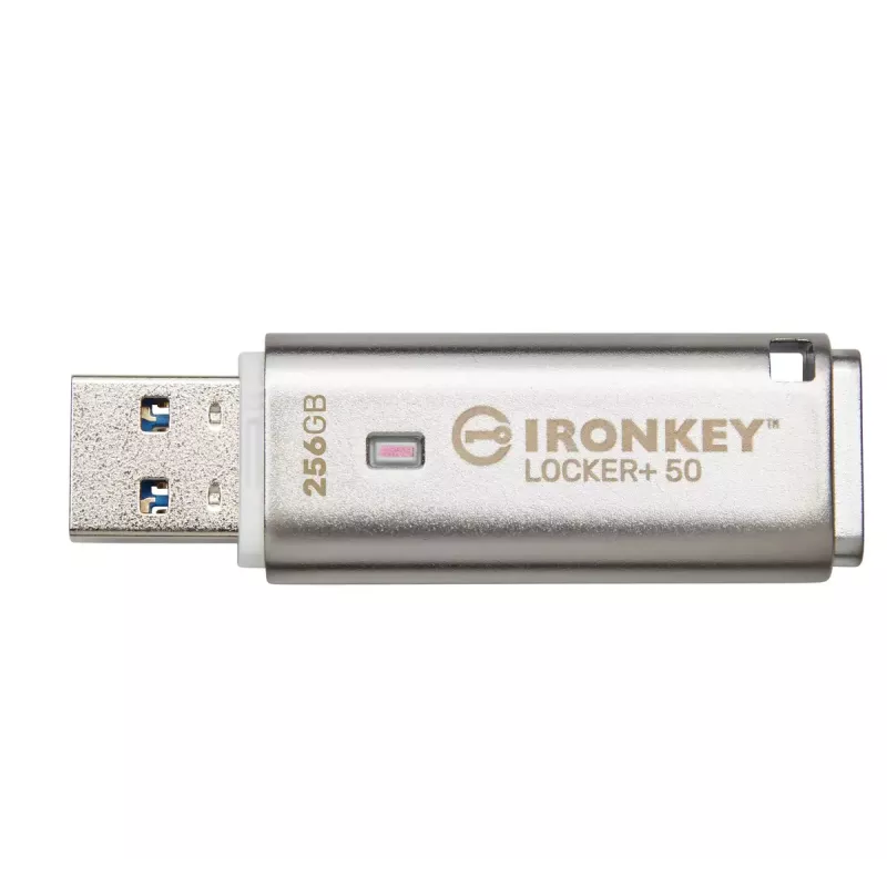 Memoria USB Kingston 256GB USB Type-A IronKey Locker Plus 50