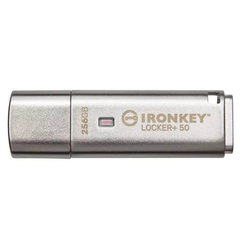 Memoria USB Kingston 256GB USB Type-A IronKey Locker Plus 50