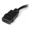 Adaptador de cable de vídeo HDMI a DVI-D de 8 pulgadas StarTech.com – HDMI conector hembra a DVI conector macho