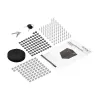 Armario de red de montaje en pared StarTech.com 4 postes 18U con bandeja 1U, rack de servidor de pared abatible de 19 pulgadas para equipos de datos/AV/electrónica/informática, carcasa de rack ventilada flexible