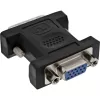Adaptador DVI-A InLine DVI 12+5 conector macho / VGA 15 HD / S-VGA conector hembra