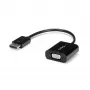 Adaptador DisplayPort a VGA StarTech.com – Convertidor activo DP a VGA – Vídeo 1080p – Adaptador de cable de fuente DP/DP++ a monitor VGA – Adaptador dongle DP a VGA digital a analógico – DP 1.2 a VGA