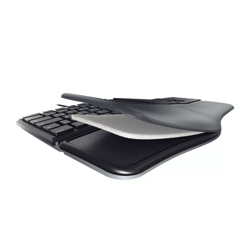 Teclado CHERRY KC 4500 ERGO universal USB QWERTY US inglés negro