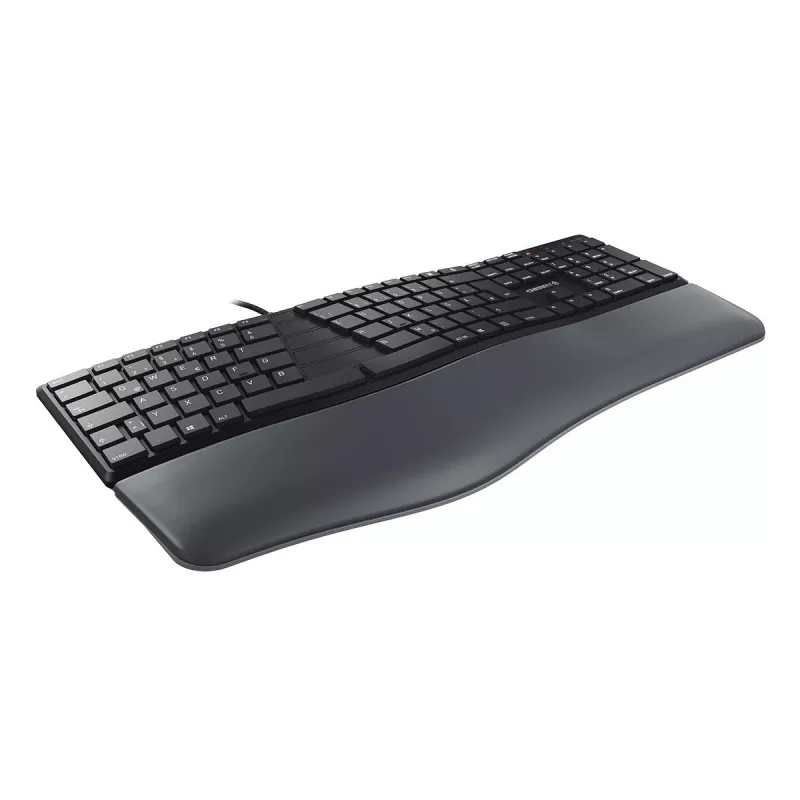 Teclado CHERRY KC 4500 ERGO universal USB QWERTY US inglés negro