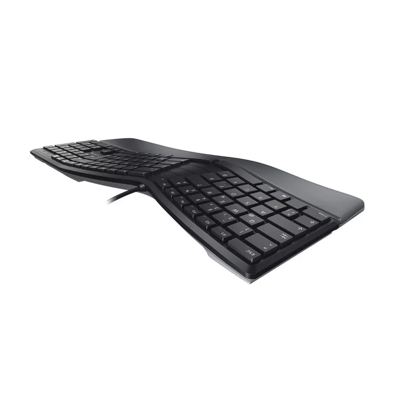 Teclado CHERRY KC 4500 ERGO universal USB QWERTY US inglés negro