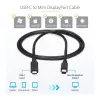 Cable USB-C a Mini DisplayPort StarTech.com – 1 m (3,3 ft.), 4K 60 Hz – negro