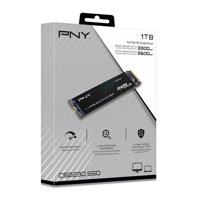 Unidad SSD PNY 1 TB M.2 PCI Express 3.0 NVMe CS2230