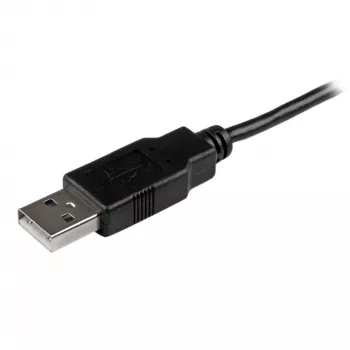 StarTech.com USBAUB50CMBK cable Micro-USB delgado, de USB-A a Micro-USB B, USB 2.0, 0,5 m, M/M, negro