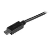 StarTech.com USBAUB50CMBK cable Micro-USB delgado, de USB-A a Micro-USB B, USB 2.0, 0,5 m, M/M, negro