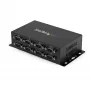 Hub adaptador StarTech.com 8 puertos USB a DB9 RS232 serie – Montaje industrial en carril DIN y pared