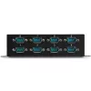 Hub adaptador StarTech.com 8 puertos USB a DB9 RS232 serie – Montaje industrial en carril DIN y pared