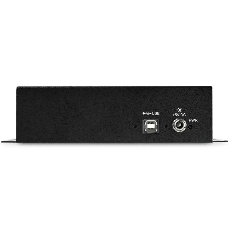 Hub adaptador StarTech.com 8 puertos USB a DB9 RS232 serie – Montaje industrial en carril DIN y pared