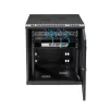 Armario de red de montaje en pared StarTech.com 4 postes 12U con estante 1U, rack de servidor de pared abatible de 19 pulgadas para equipos de datos / AV / electrónica / informática, carcasa de rack ventilada flexible