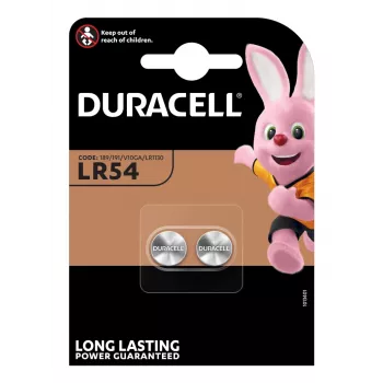 Pila de un solo uso Duracell LR54 SR54 alcalina