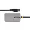Hub extensor USB StarTech.com, cable de extensión USB 3.0 de 10m con hub USB-A de 4 puertos, cable repetidor USB activo/alimentado por bus, fuente de alimentación de 20W opcional incluida, protección ESD