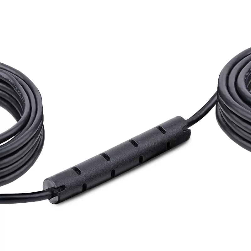 Hub extensor USB StarTech.com, cable de extensión USB 3.0 de 10m con hub USB-A de 4 puertos, cable repetidor USB activo/alimentado por bus, fuente de alimentación de 20W opcional incluida, protección ESD