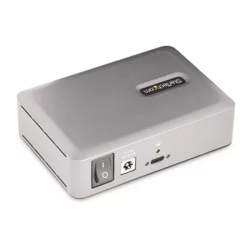 Hub USB-C de 7 puertos StarTech.com - 5x USB-A + 2x USB-C - Self-Powered con fuente de alimentación de 65W - USB 3.1 10Gbps - Hub USB para sobremesa/portátil con cable de bloqueo certificado USB-IF de 3ft - Hub USB C