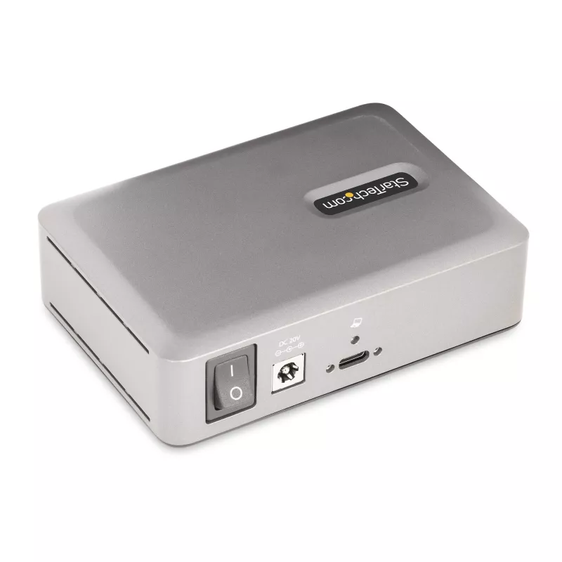 Hub USB-C de 7 puertos StarTech.com - 5x USB-A + 2x USB-C - Self-Powered con fuente de alimentación de 65W - USB 3.1 10Gbps - Hub USB para sobremesa/portátil con cable de bloqueo certificado USB-IF de 3ft - Hub USB C