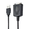 Cable USB a serie StarTech.com de 1m con conservación de puerto COM, conector DB9 RS232 a convertidor USB, adaptador USB a serie para PLC/impresora/escáner, chipset Prolific, Windows/Mac