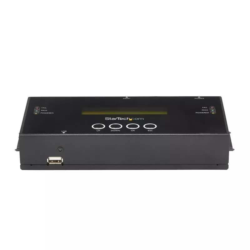StarTech.com SATSASDUPE11 duplicador y borrador independiente 1:1 de discos duros SATA y SAS de 2,5/3,5″