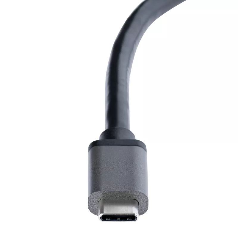 Hub MST USB-C a doble HDMI StarTech.com - Doble HDMI 4K 60Hz - Adaptador multipantalla USB Type-C para portátil con cable de 30cm - Hub de transporte multi-stream DP 1.4 - Splitter USB-C a HDMI