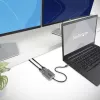 Hub MST USB-C a doble HDMI StarTech.com - Doble HDMI 4K 60Hz - Adaptador multipantalla USB Type-C para portátil con cable de 30cm - Hub de transporte multi-stream DP 1.4 - Splitter USB-C a HDMI