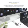 Hub MST USB-C a doble HDMI StarTech.com - Doble HDMI 4K 60Hz - Adaptador multipantalla USB Type-C para portátil con cable de 30cm - Hub de transporte multi-stream DP 1.4 - Splitter USB-C a HDMI