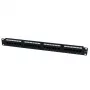 StarTech.com panel de parcheo Cat 6 110 de 24 puertos 1U para rack, RJ-45, montaje en rack, 1U, negro, RoHS, CE, ETL, UL