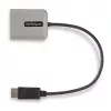 StarTech.com hub DisplayPort MST de 2 puertos, doble 4K 60Hz, adaptador DP a 2x monitor DisplayPort, adaptador de vídeo multipantalla DP 1.4, cable integrado de 30 cm, alimentado por USB, solo Windows