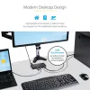 StarTech.com switch KVM híbrido USB-A + HDMI y USB-C de 2 puertos - monitor único HDMI 2.0 4K 60Hz - switch KVM HDMI compacto para sobremesa y/o portátil - alimentado por bus USB - compatible con Thunderbolt 3