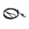 Lenovo 4XE1F30277 Kensington NanoSaver Combination candado de seguridad con cable, negro