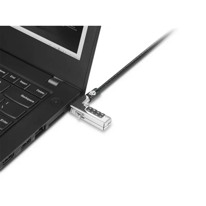 Lenovo 4XE1F30277 Kensington NanoSaver Combination candado de seguridad con cable, negro
