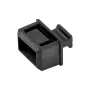 StarTech.com tapones antipolvo para SFP – pack de 10, SFP, goma, negro, switch de red, 14,6 mm, 10,1 mm