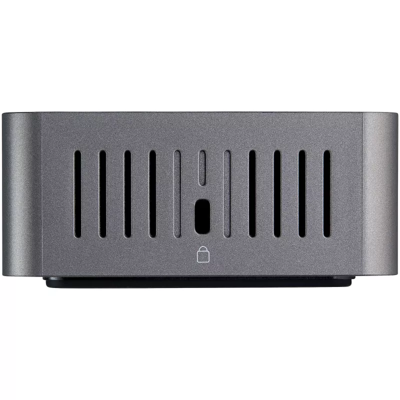 StarTech.com dock USB-C y USB-A - estación de acoplamiento universal híbrida para portátil con triple monitor DisplayPort y HDMI 4K 60Hz - Power Delivery de 85W, hub USB de 6x, GbE, audio - USB 3.1 Gen 2 10Gbps - TAA