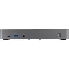 StarTech.com dock USB-C y USB-A - estación de acoplamiento universal híbrida para portátil con triple monitor DisplayPort y HDMI 4K 60Hz - Power Delivery de 85W, hub USB de 6x, GbE, audio - USB 3.1 Gen 2 10Gbps - TAA