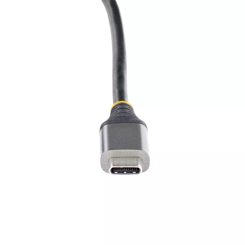 StarTech.com DKM31C3HVCPD adaptador multipuerto USB-C / base de conexión para dos monitores, 4K HDMI 2.0, VGA, vídeo USB-C DP Alt Mode, 100 W PD Pass-Through, 2x USB-A 10 Gbps, GbE, MST, gris