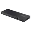 StarTech.com splitter HDMI de 4 puertos, vídeo HDMI 2.0 4K 60Hz, splitter HDMI 4K con escalador integrado, splitter HDMI 1 entrada 4 salidas, conexión de audio de 3,5 mm/óptica, splitter de pantalla/salida HDMI