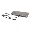 StarTech.com dock Thunderbolt 4, Power Delivery de 96W, único 8K/doble monitor 4K 60Hz, 3xTB4/USB4 puertos, 4xUSB-A, SD, GbE, estación de acoplamiento Thunderbolt 4 para Windows o MacBook TB3, cable de 0,8m