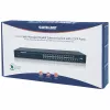 Intellinet 560917 switch Gigabit Web-Smart de 24 puertos, 2x SFP, montaje en rack